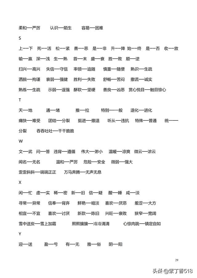 小学语文构词方式有哪几种类型,词语构成方式5种