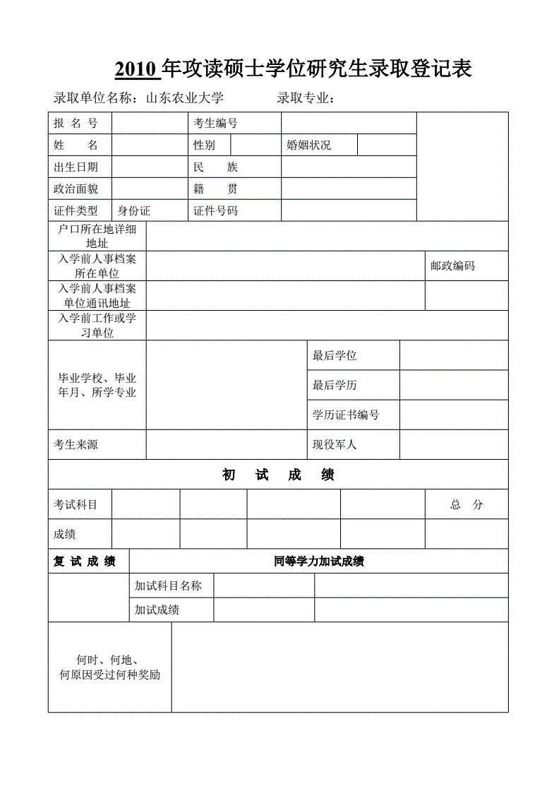 研究生前置学位怎么填