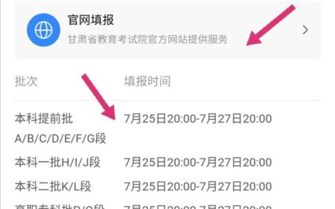 高考志愿录取结果查询入口(高考志愿填报服务平台官网)