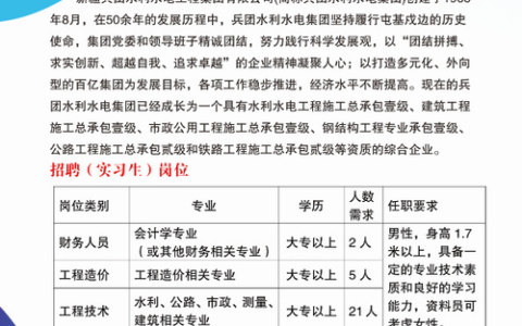 水利水电一级建造师招聘(最新水利水电招聘信息)