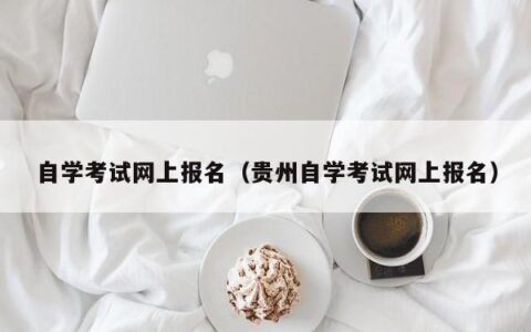 自学考试网上报名（贵州自学考试网上报名）