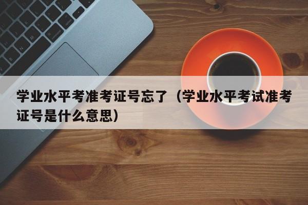 学业水平考准考证号忘了（学业水平考试准考证号是什么意思）