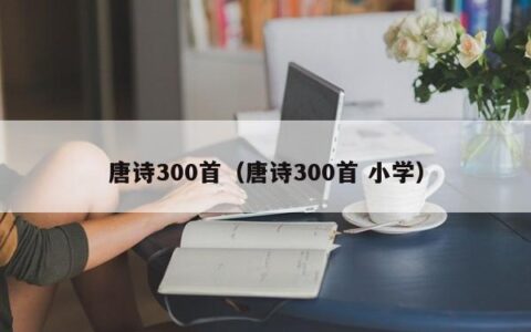唐诗300首（唐诗300首 小学）