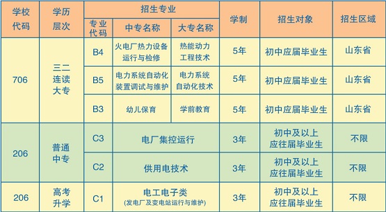 临沂电力学校2023年最新招生简章（招生专业+招生对象+录取条件）插图3