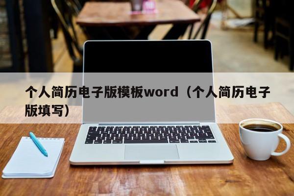 个人简历电子版模板word（个人简历电子版填写）