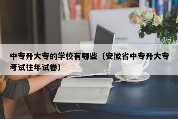 中专升大专的学校有哪些（安徽省中专升大专考试往年试卷）