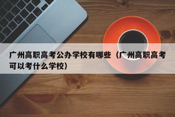 广州高职高考公办学校有哪些（广州高职高考可以考什么学校）