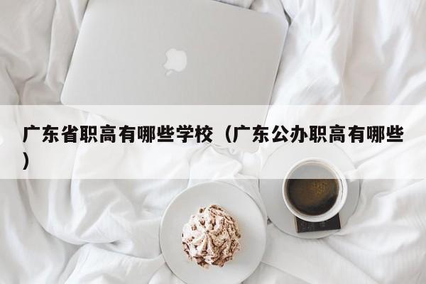 广东省职高有哪些学校（广东公办职高有哪些）