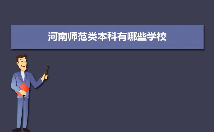 河南省师范类大学有哪些（所有师范本科院校+专科院校名单）插图1