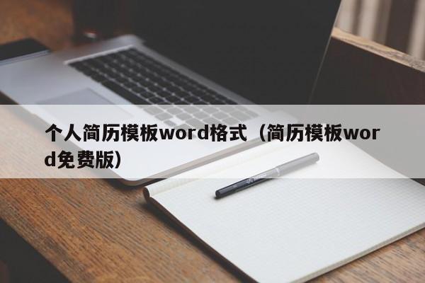 个人简历模板word格式（简历模板word免费版）