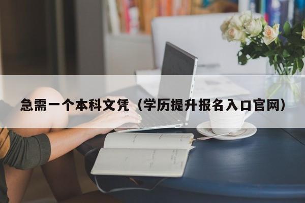 急需一个本科文凭（学历提升报名入口官网）